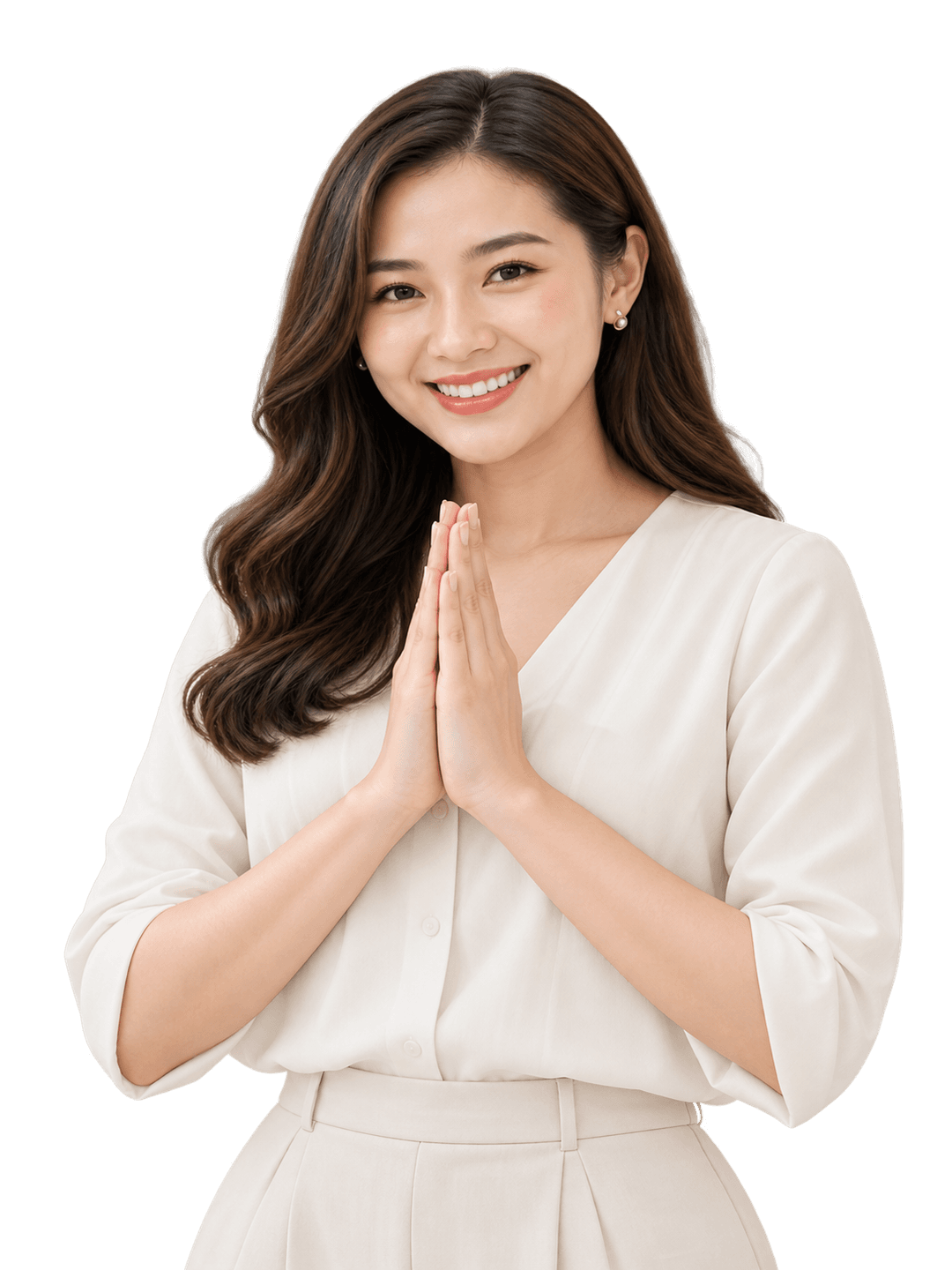 泰国老师合十礼问候